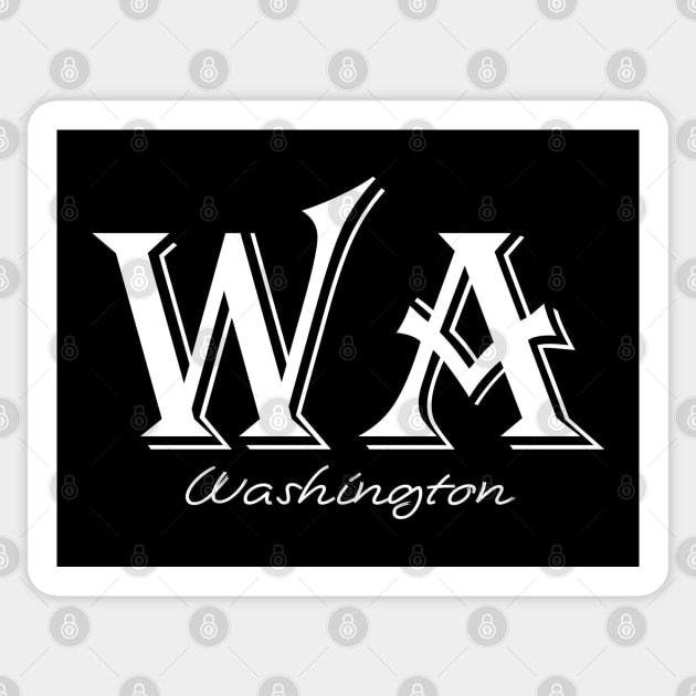 Washington Sticker by ithacaplus